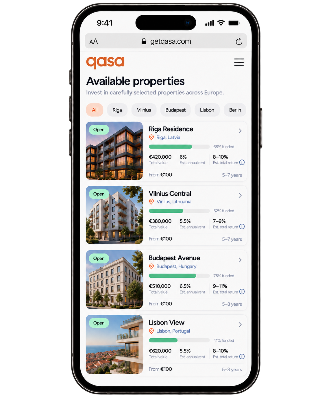 Browse properties